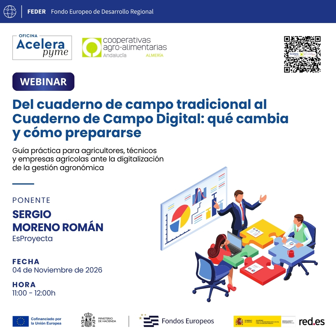 4 DE NOVIEMBRE 馃 WEBINAR | Del cuaderno de campo tradicional al Cuaderno de Campo Digital: qu茅 cambia y c贸mo prepararse.